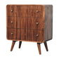 T-Bar Ridged Chest - Honey Caramel Finish