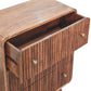 T-Bar Ridged Chest - Honey Caramel Finish