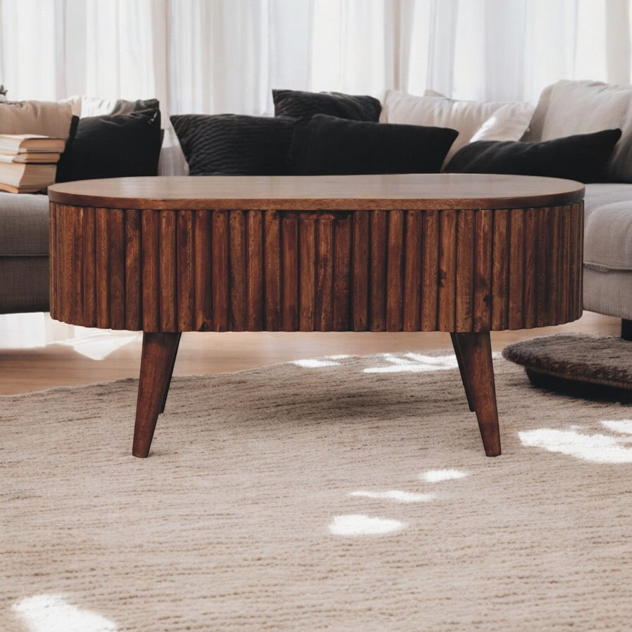 WillowStone Honey Caramel Mokka Coffee Table