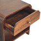 Newton Nightstand - California Walnut Finish
