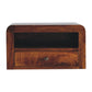 Floating Nightstand - Chestnut Finish