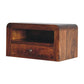 Floating Nightstand - Chestnut Finish