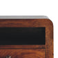 Floating Nightstand - Chestnut Finish