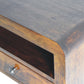 Floating Nightstand - Chestnut Finish