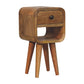 Extra Mini Nightstand - Oak Finish