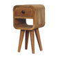 Extra Mini Nightstand - Oak Finish