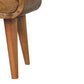 Extra Mini Open-Slot Nightstand - Oak Finish