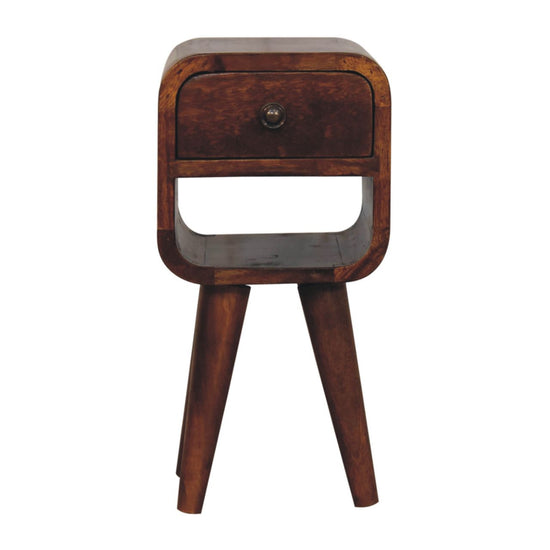 Extra Mini Nightstand - Chestnut Finish
