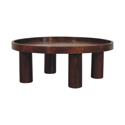 Crescent Chestnut Coffee Table