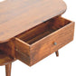 1-Drawer Coffee Table - Chestnut Finish