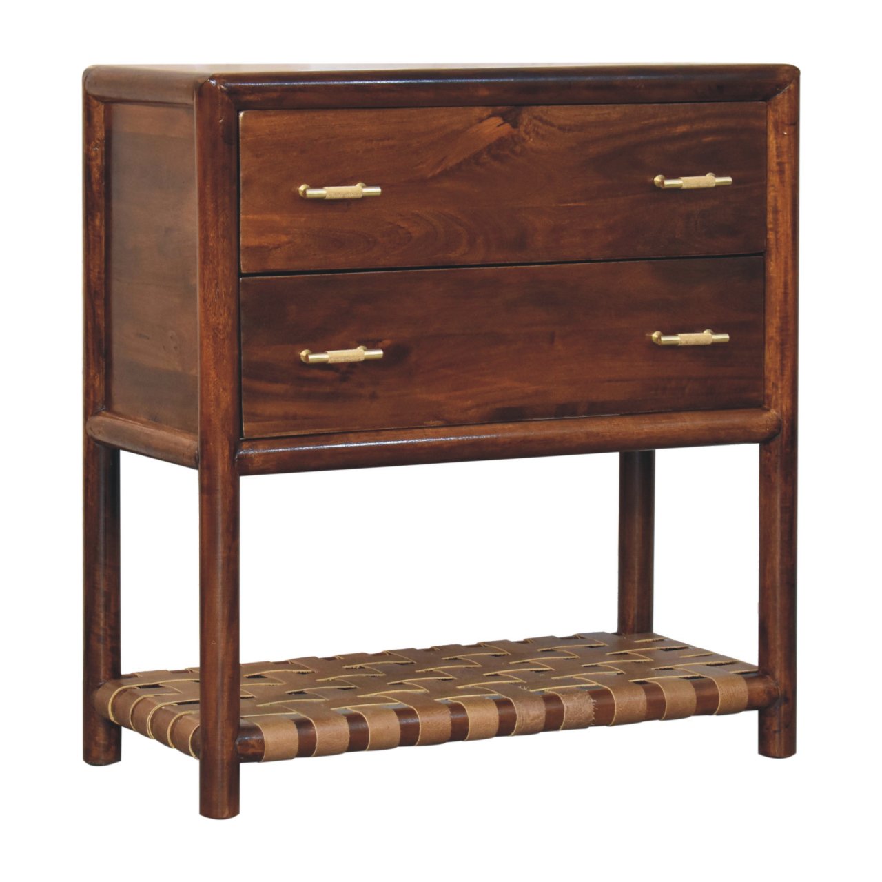 WillowStone Regency Woven 2-Drawer Nightstand