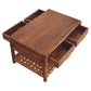 Regency 2-Drawer Woven Console Table