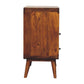 Curved Nordic Console Table