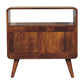 Curved Nordic Console Table