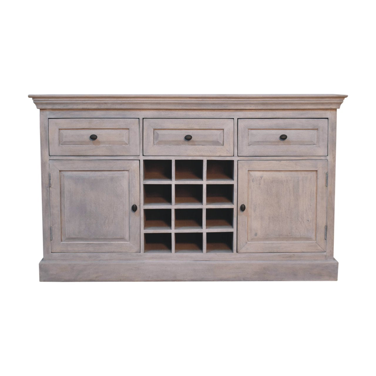WillowStone Acid Wash Wine Storage Unit