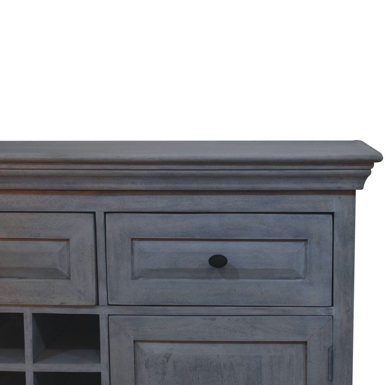 WillowStone Acid Wash Wine Storage Unit