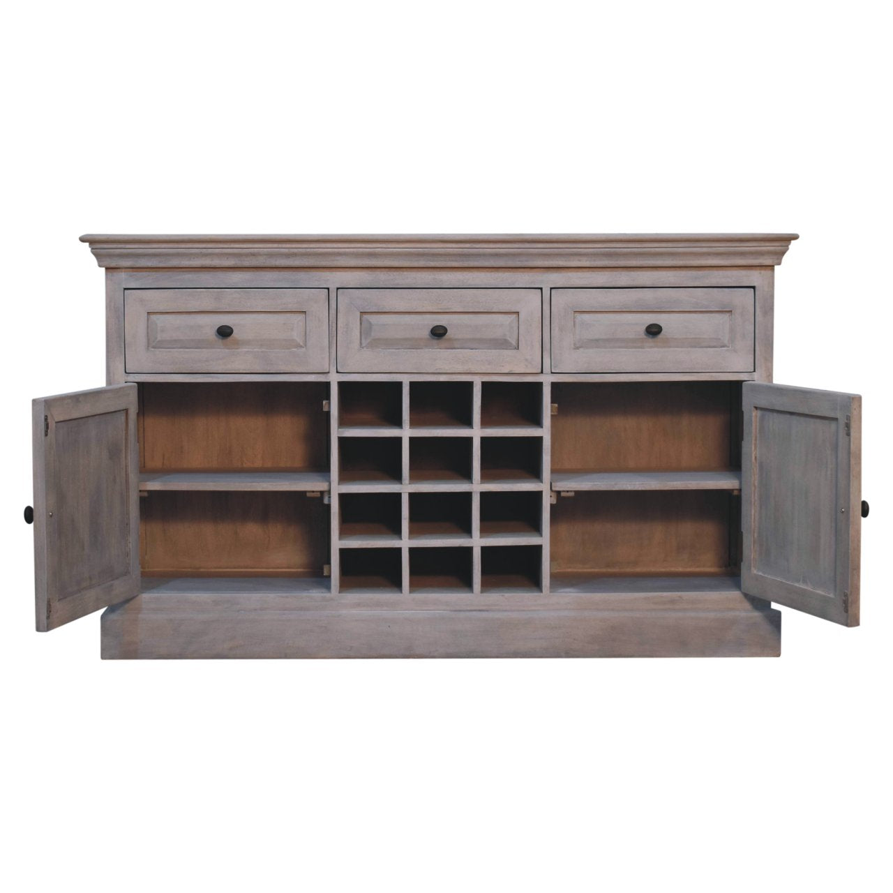 WillowStone Acid Wash Wine Storage Unit