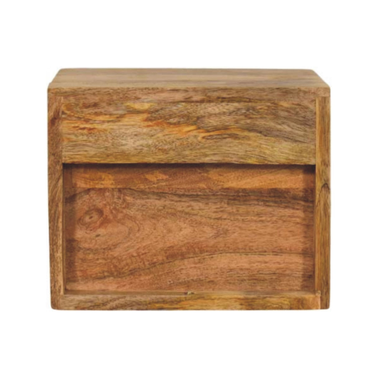 WillowStone Solis 1-Drawer Oak-ish Wall Mounted Nightstand