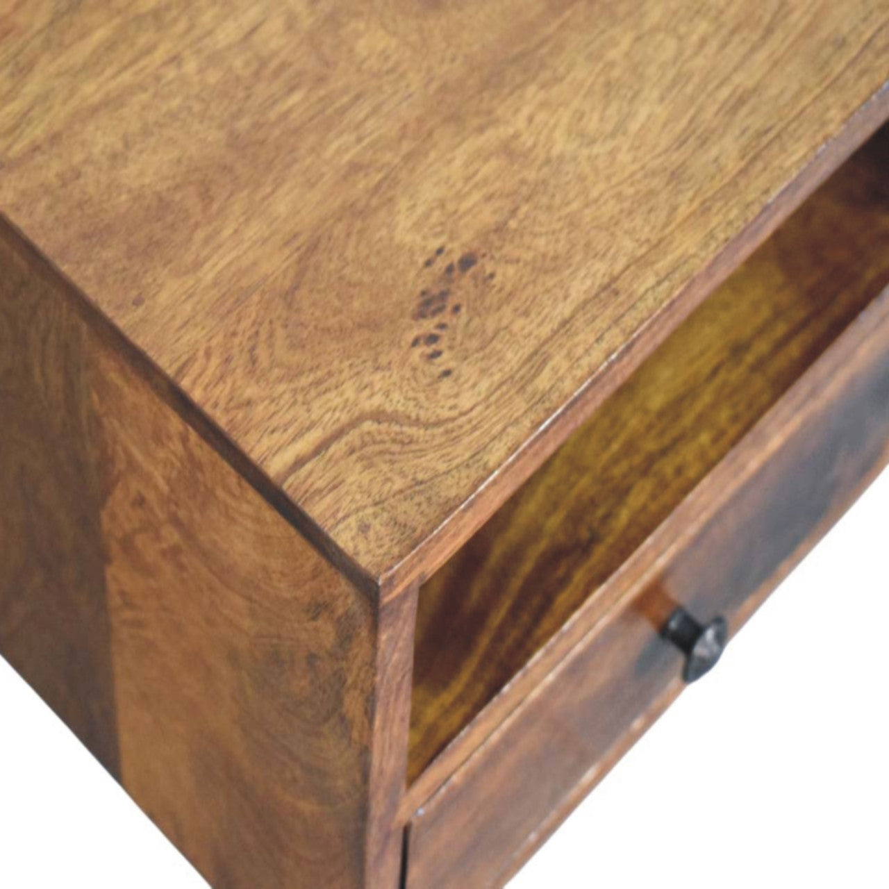 WillowStone Solis 1-Drawer Chestnut Wall Mounted Nightstand