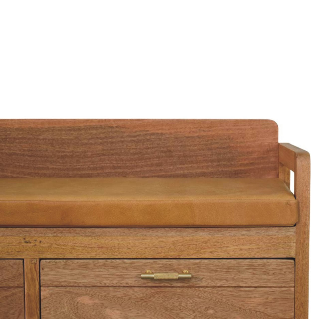 WillowStone Oxford Oak-ish 2 Drawer Storage Bench