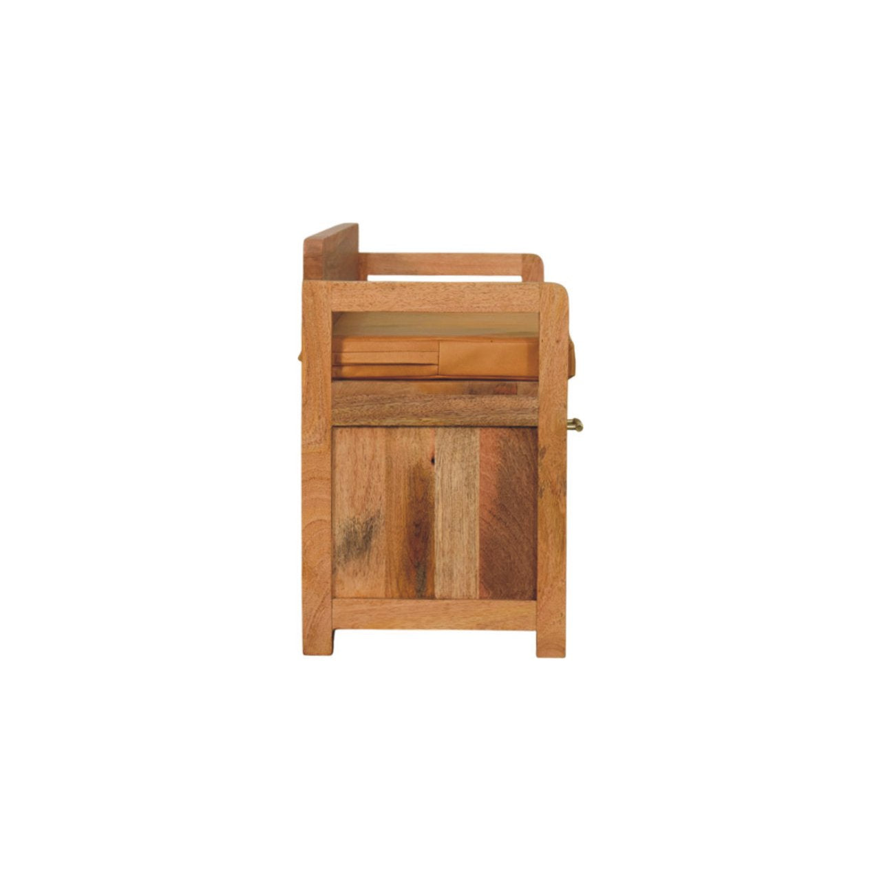 WillowStone Oxford Oak-ish 2 Drawer Storage Bench