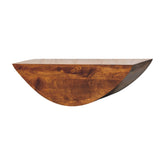 Discover the Crescent Floating Wall Shelf, a sleek, space-saving design perfect for displaying books, plants, or décor while adding a modern touch to any room.