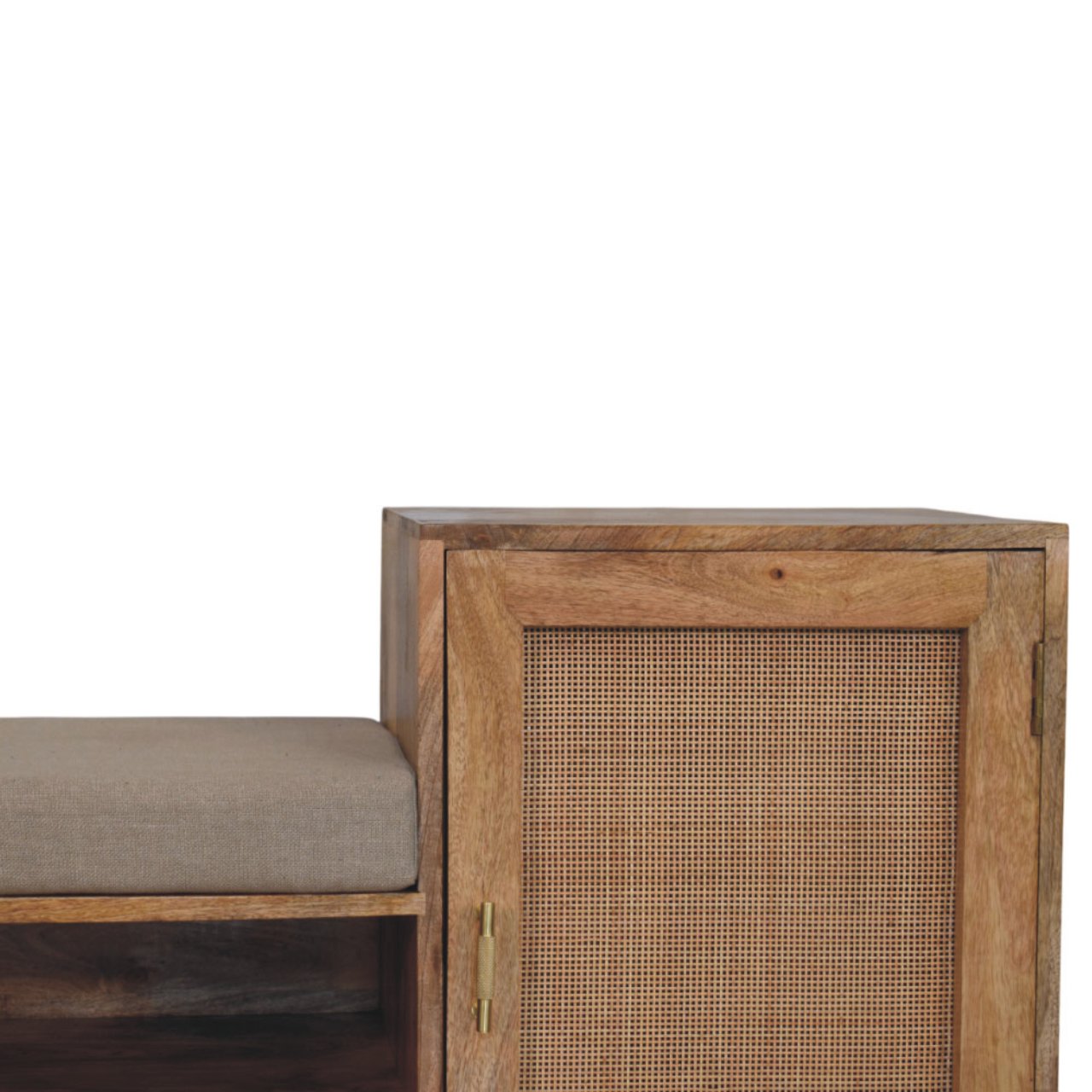 WillowStone Larissa 2 slot Oak-ish Bench Unit