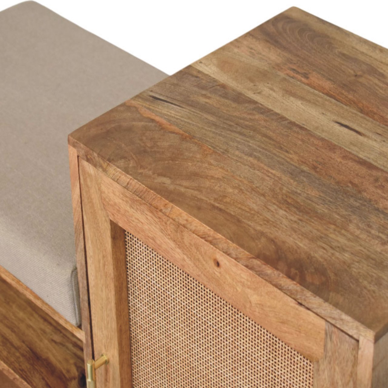 WillowStone Larissa 2 slot Oak-ish Bench Unit