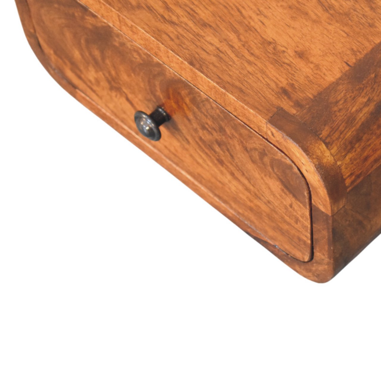 WillowStone Avora Mini Wall-Mounted Chestnut 1 Drawer Nightstand