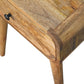 Avora 1-Drawer Nightstand - Oak Finish