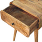 Avora 1-Drawer Nightstand - Oak Finish