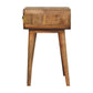 Avora 1-Drawer Nightstand - Oak Finish