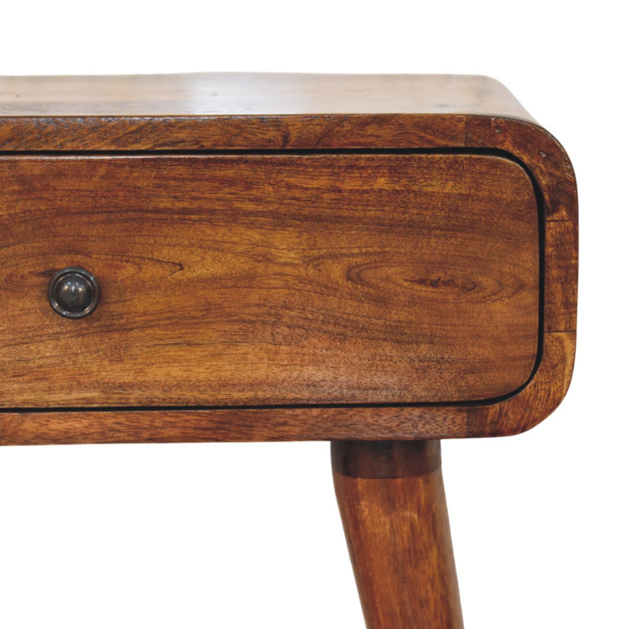 WillowStone Avora Chestnut Nightstand with 1 drawer
