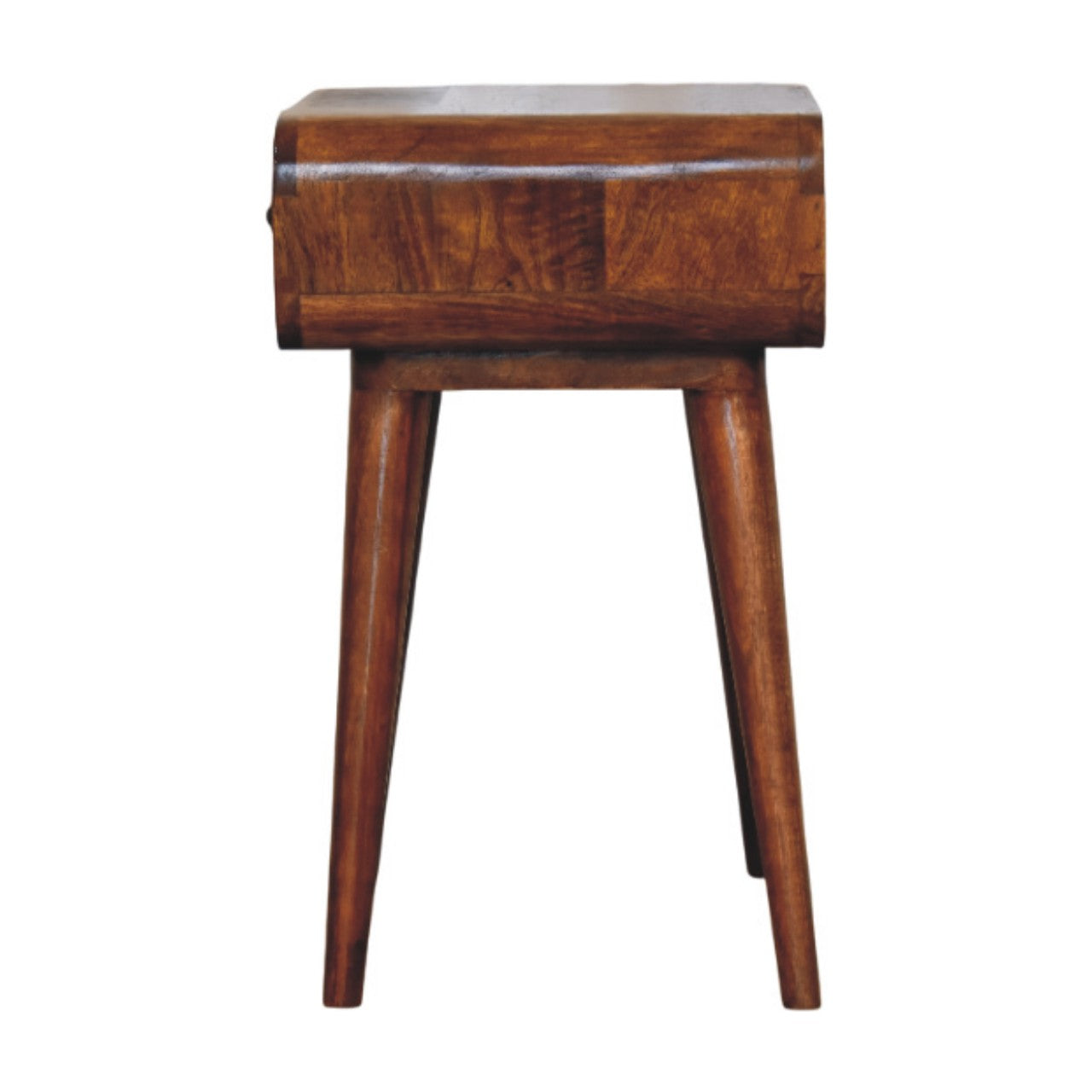 WillowStone Avora Chestnut Nightstand with 1 drawer