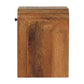 Avora 1-Drawer Mini Nightstand - Chestnut Finish