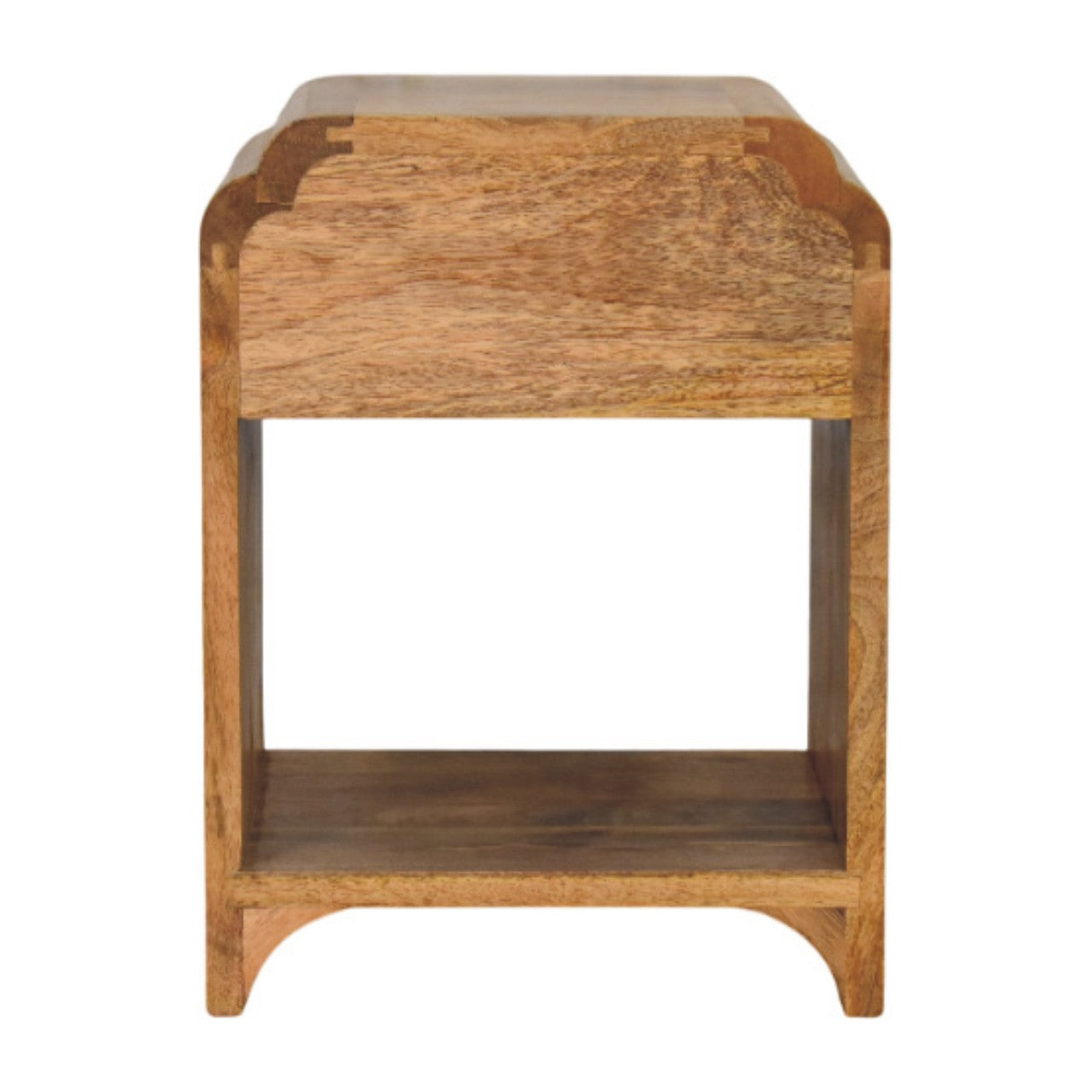WillowStone Avora Mini Chestnut Nightstand with 1 drawer