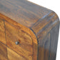 Darcy 3-Drawer Chest - Chestnut Finish