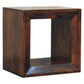Solis Side Table - California Walnut Finish