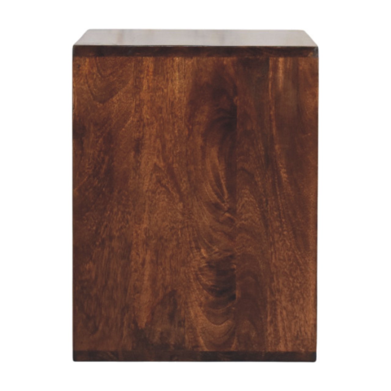 WillowStone Solis Open California Walnut Side Table