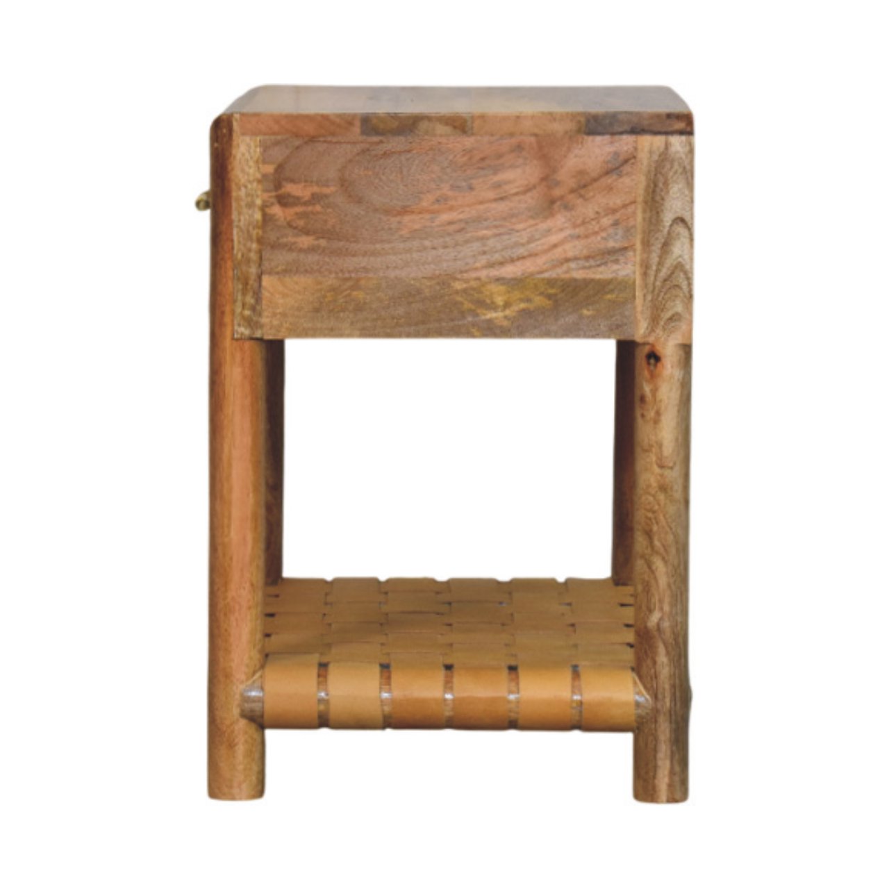 WillowStone Regency Woven Oak-ish Nightstand with Drawer