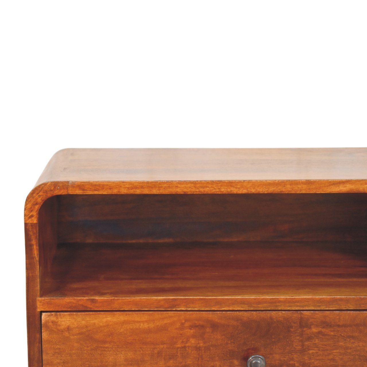 WillowStone Avora Wall-Mounted Chestnut Nightstand