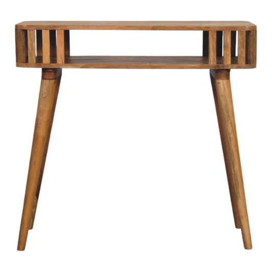 WillowStone Slatted Oak-ish Console