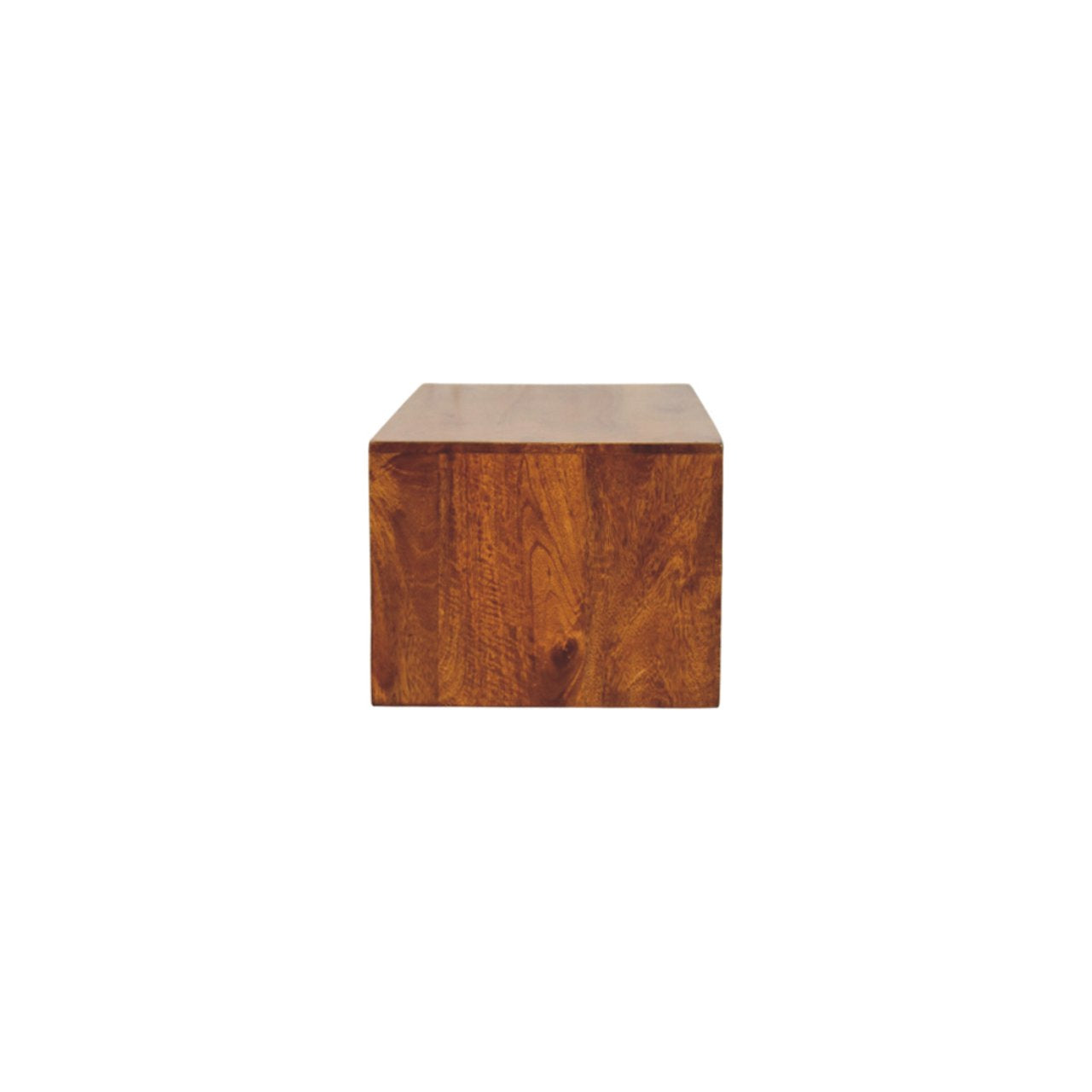 WillowStone Lunar 2 Drawer Chestnut Wall Mounted Media Unit