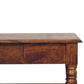 2-Drawer Coffee Table - Chestnut Finish