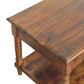 2-Drawer Coffee Table - Chestnut Finish