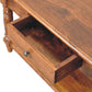 2-Drawer Coffee Table - Chestnut Finish