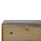 Curved Chest - Oak Finish