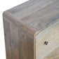 Curved Chest - Oak Finish