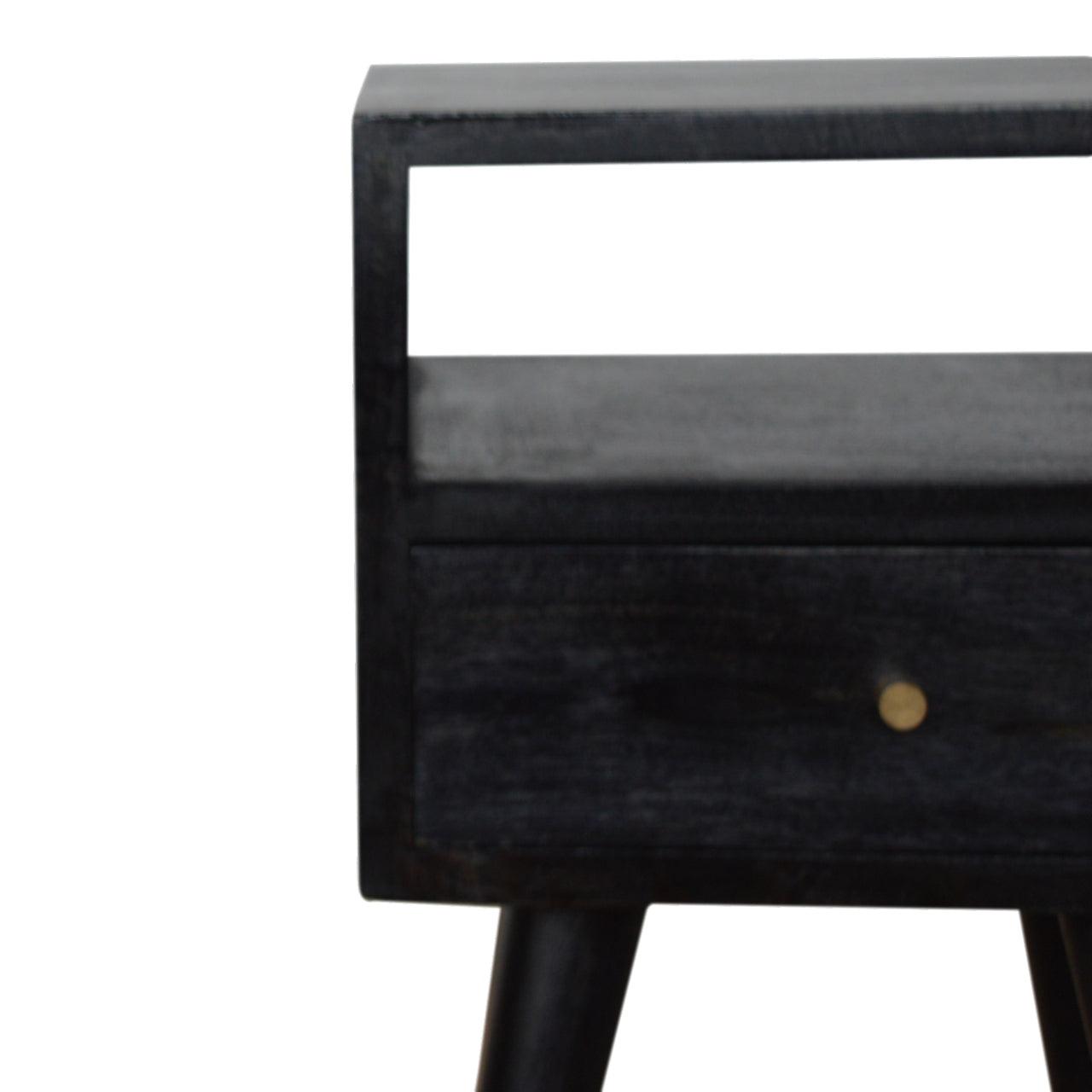 Mini Ash Black Nightstand