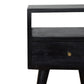Mini Nightstand - Black Finish